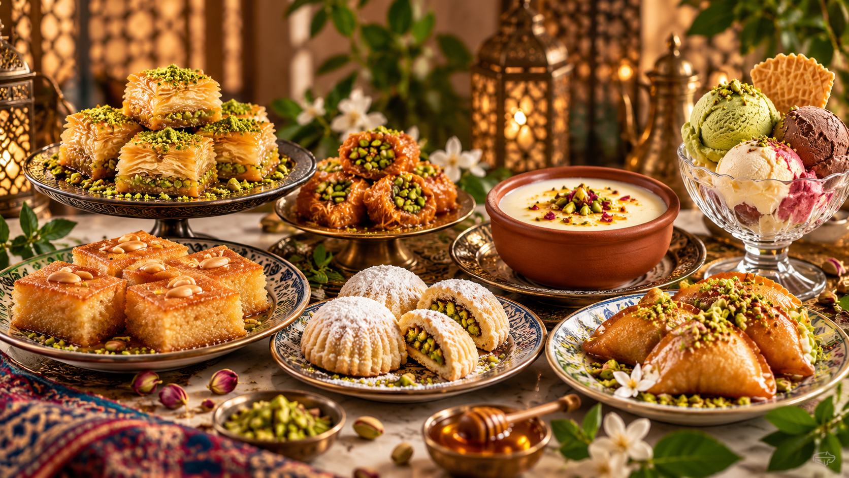 Desserts libanais